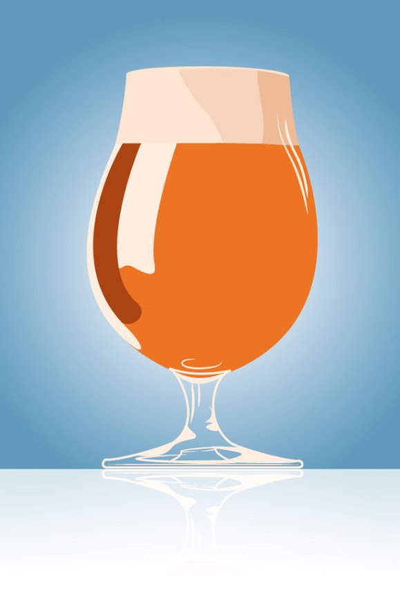 BeerGlass_VectorIllustration